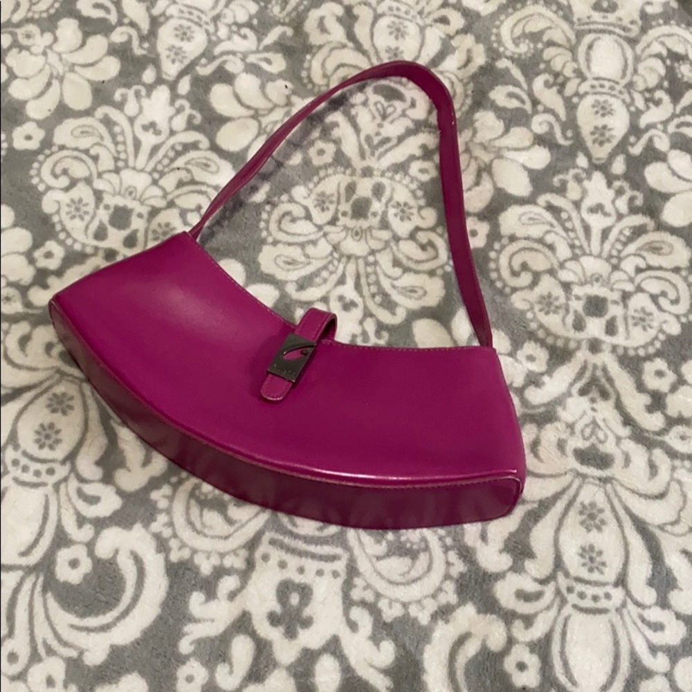 Hot pink Guess mini bag